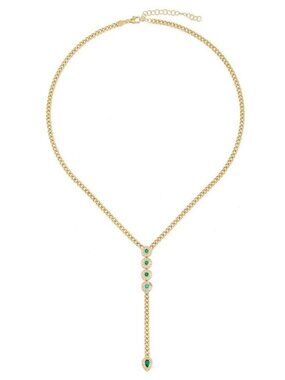 Serenity Shine 14K (or 18k upon request) Yellow Gold Diamond Lariat Necklace